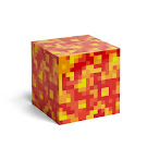 Minecraft Light-Up Lava Block ThinkGeek Item