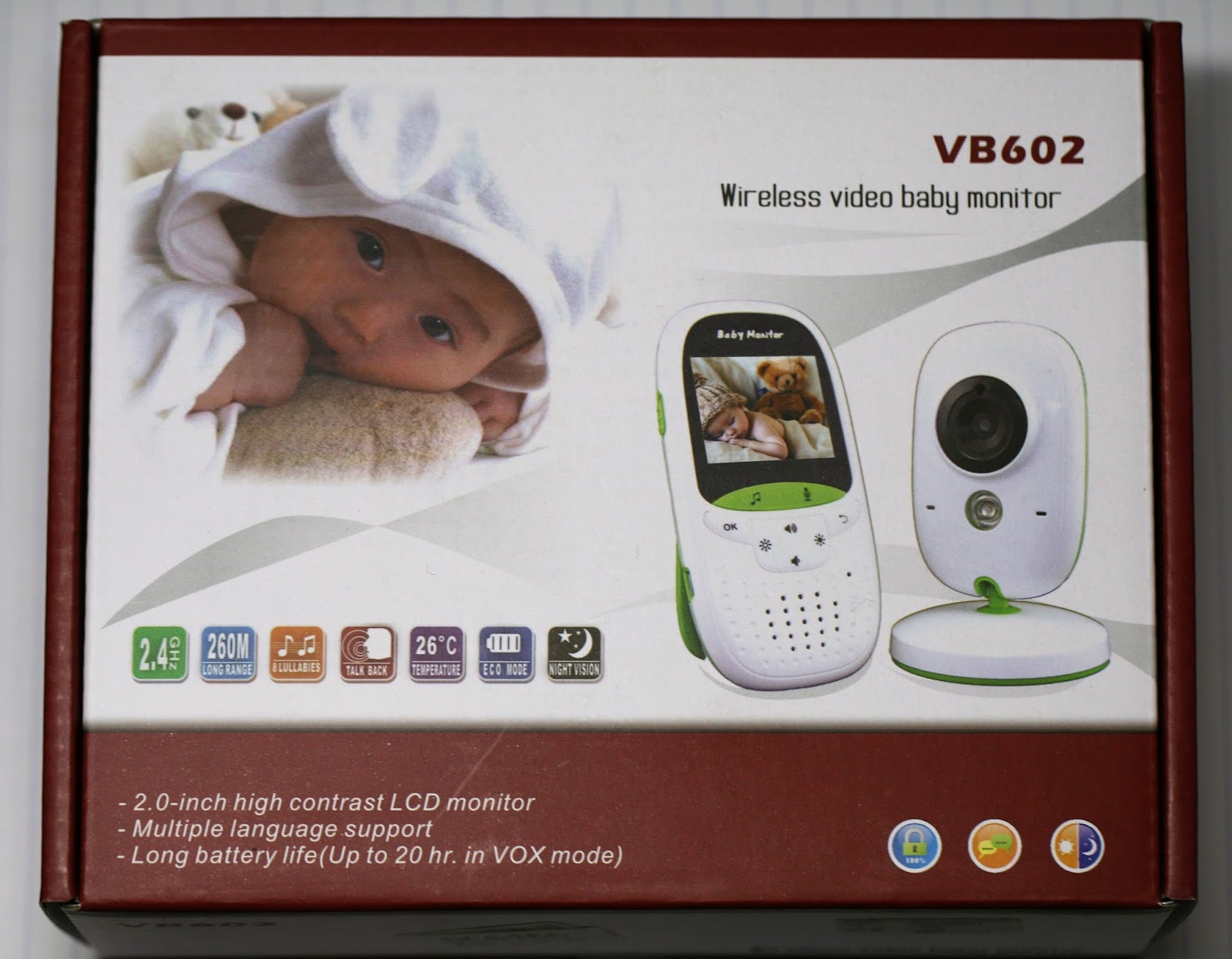 sunluxy baby monitor