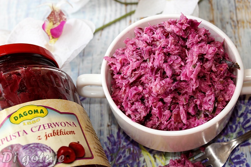 Szybka Salatka Z Czerwonej Kapusty Ze Sloika Di Bloguje