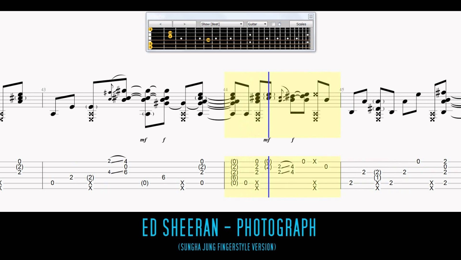photograph ed sheeran cifra wood scribd braxin