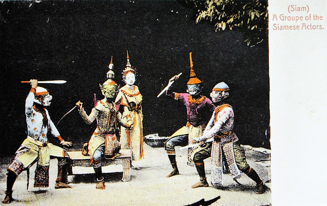 "Siamese Classical Dancers" (c. 1900)