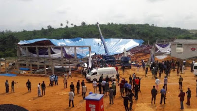 9 Akwa Ibom state governor narrowly escapes death as church building collapses in Akwa Ibom killing over 50