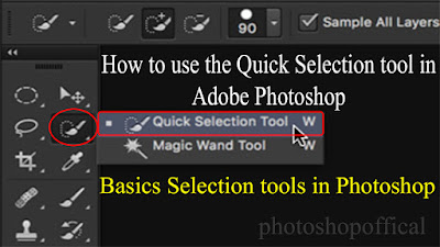 How to use the Quick Selection tool in Adobe Photoshop