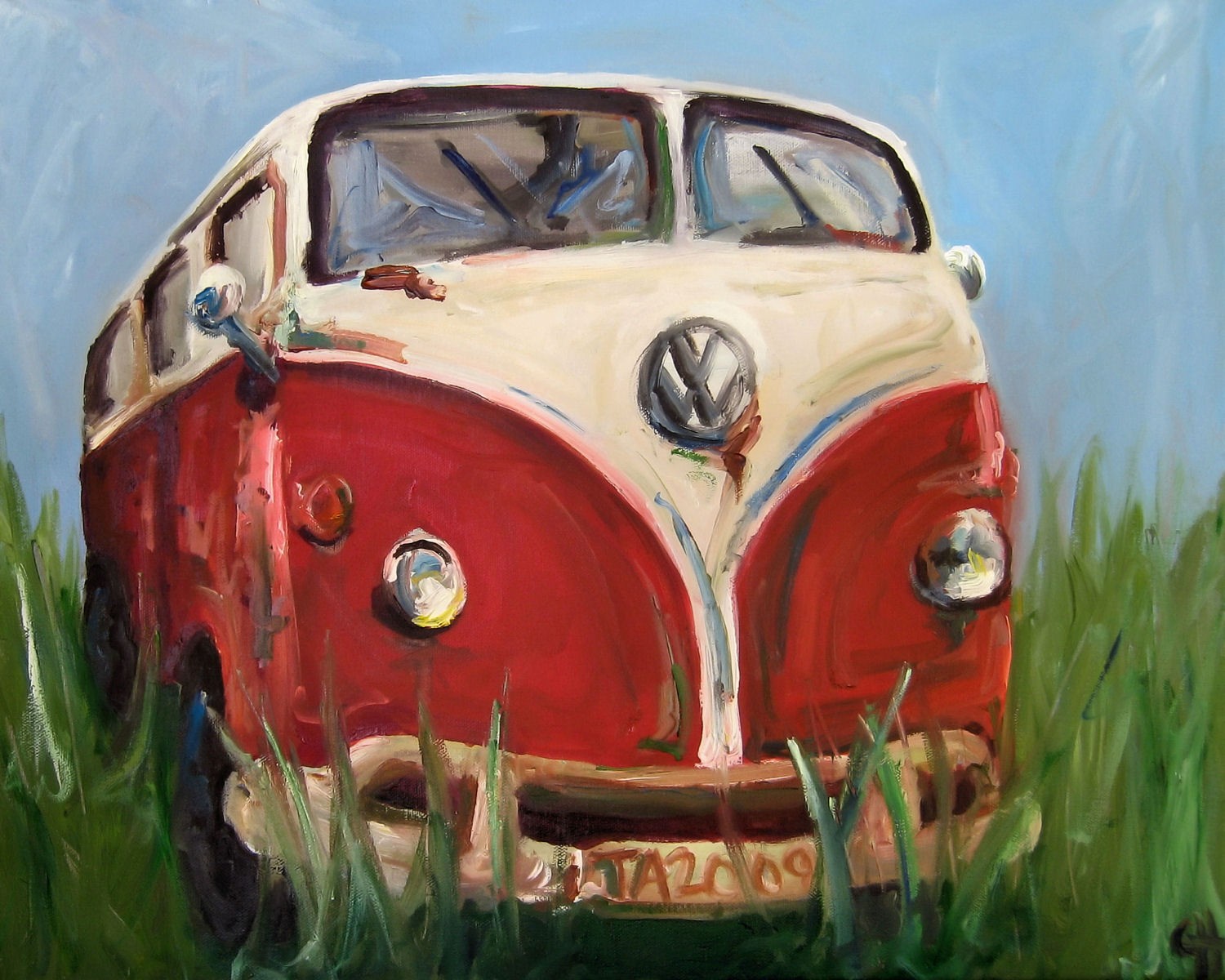 Volkswagen painting