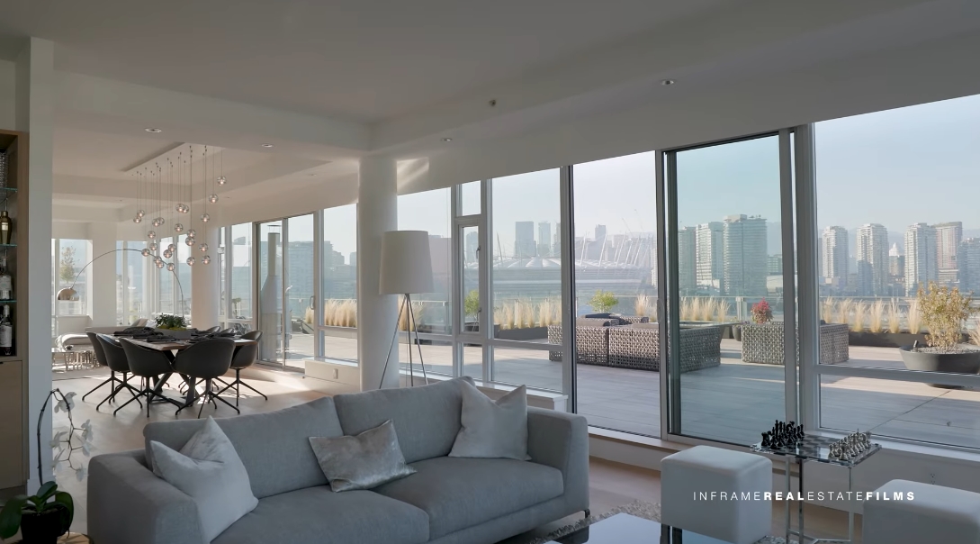 50 Interior Design Photos vs. 1633 Ontario St #1001, Vancouver, BC Luxury Penthouse Tour