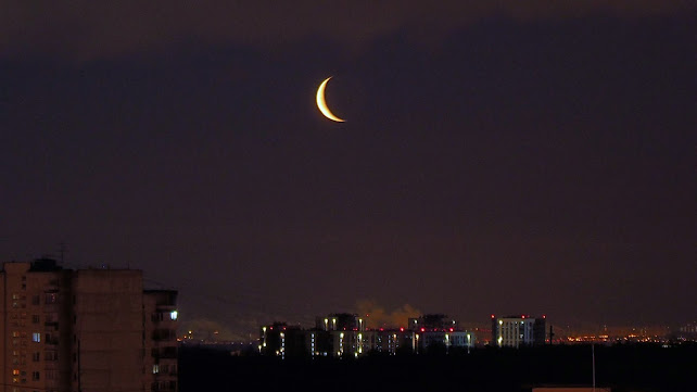 Утренняя Луна - фото Андрея Климковского
