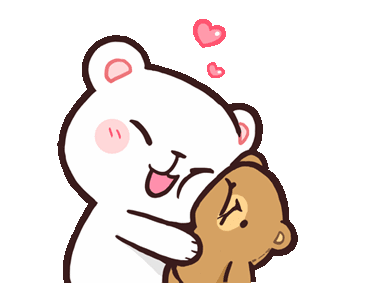 LINE Official Stickers - Milk & Mocha: Affection Example with GIF ...