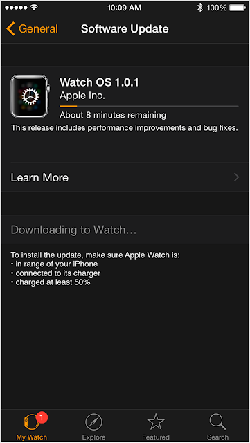 Come aggiornare software Apple Watch