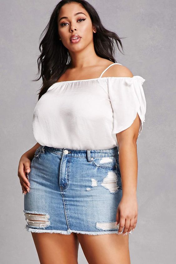 Faldas Para Looks Para Gorditas Bajitas Summer Outfits Crop Top