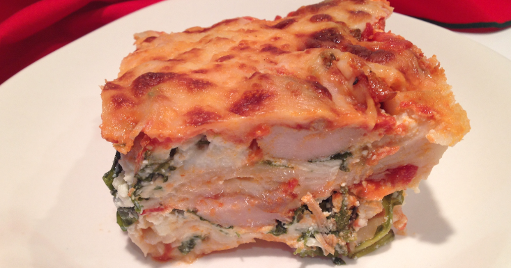 Mystery Lovers' Kitchen: Chicken-Kale Lasagna Recipe from @AveryAames