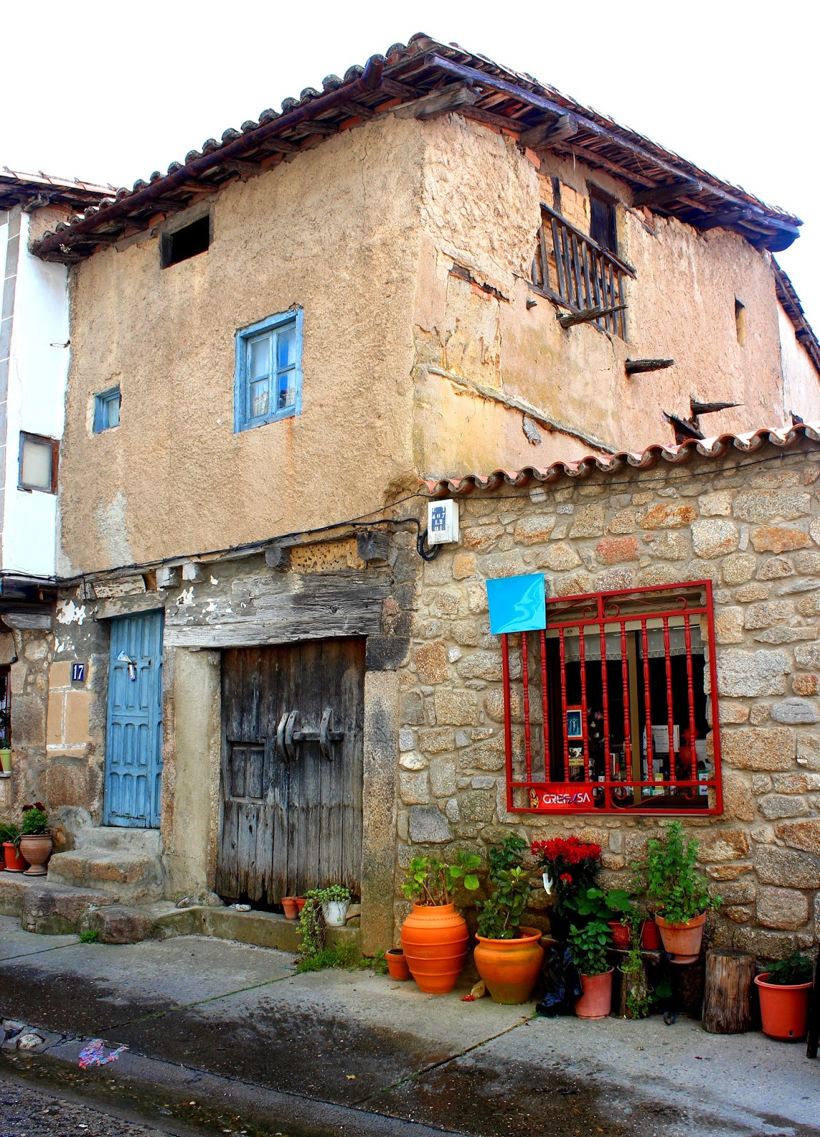 Arquitectura popular en San Martín de Trevejo (Cáceres)