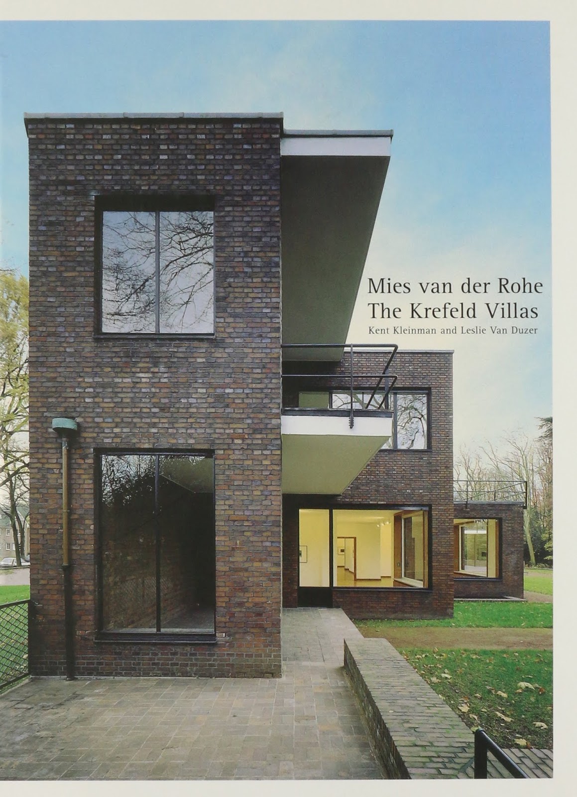Art & Architecture Library Mies van der Rohe�s Krefeld Villas Art & Architecture Library Mies van der Rohe�s Krefeld Villas