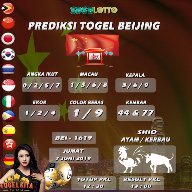 PREDIKSI BEIJING 7 JUNI 2019
