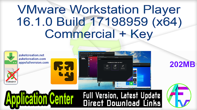 vmware player commercial