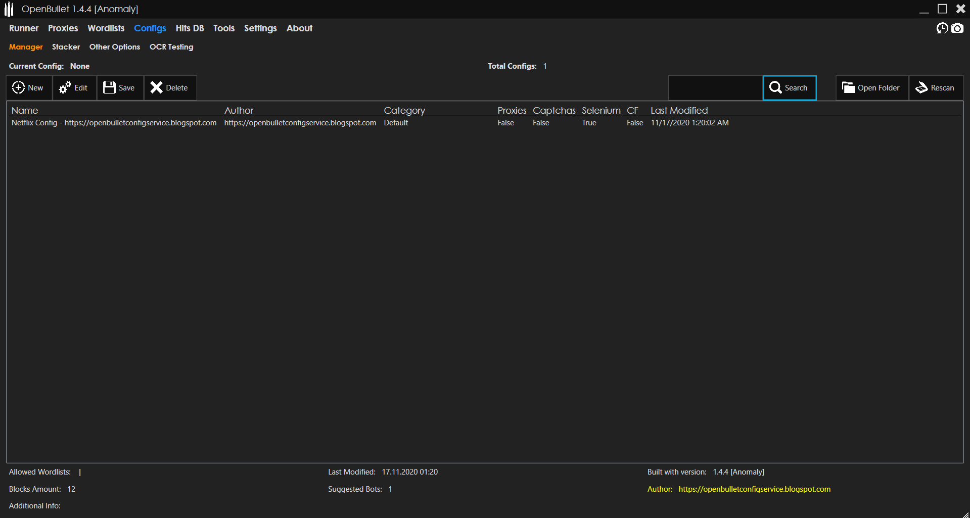 Openbullet Netflix Config CAPTURE FREE OPEN BULLET CONFİG
