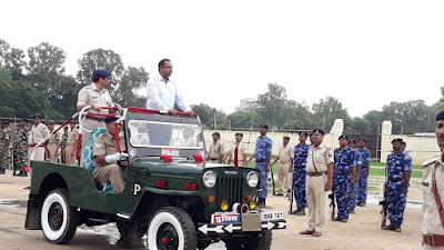 स्वतंत्रता दिवस परेड पूर्वाभ्यास व ज़िले का अन्य खबरें, Gaya District News, anj news media