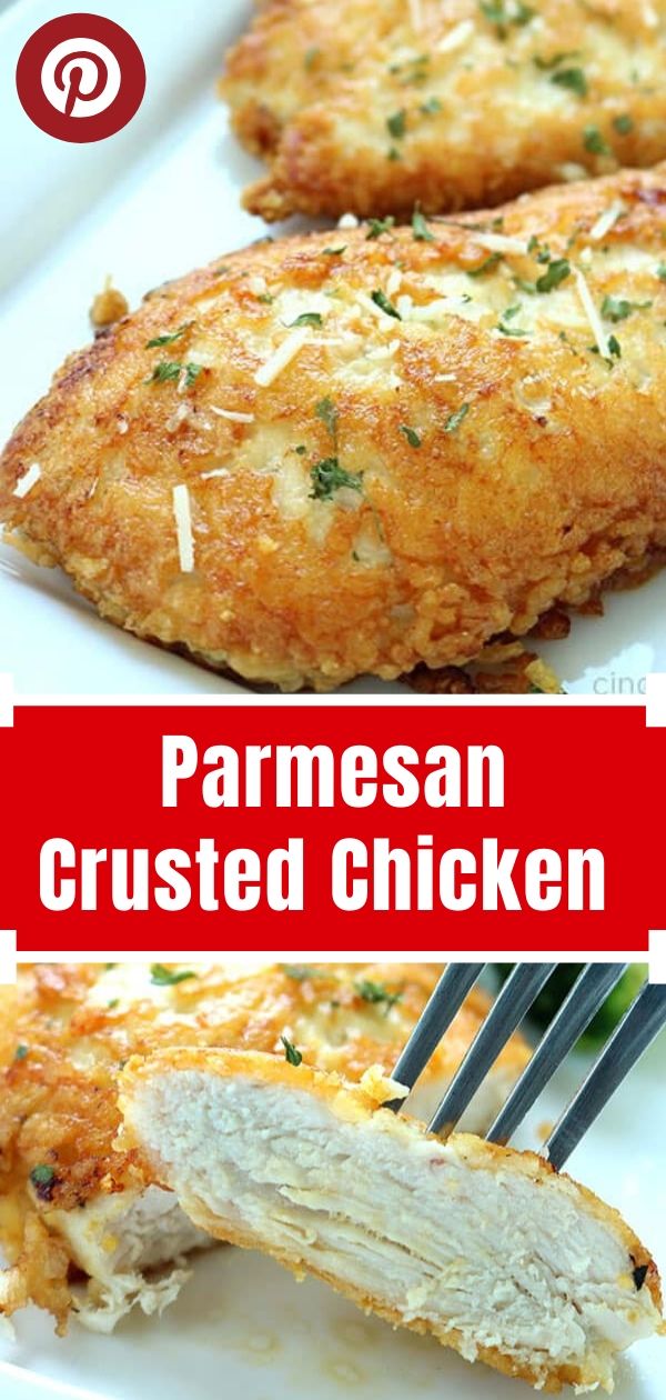 This Parmesan Crusted Chicken Recipe is so Good! - RF CHICKEN