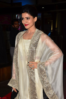 Samantha Ruth Prabhu cute in Lace Border Anarkali Dress with Koti at 64th Jio Filmfare Awards South ~  Exclusive 007