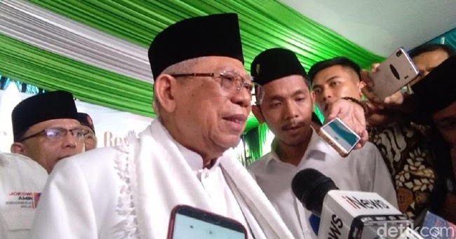 Ma'ruf Amin: Negara Harus Dijaga, Sedang Ada Tsunami Hoax