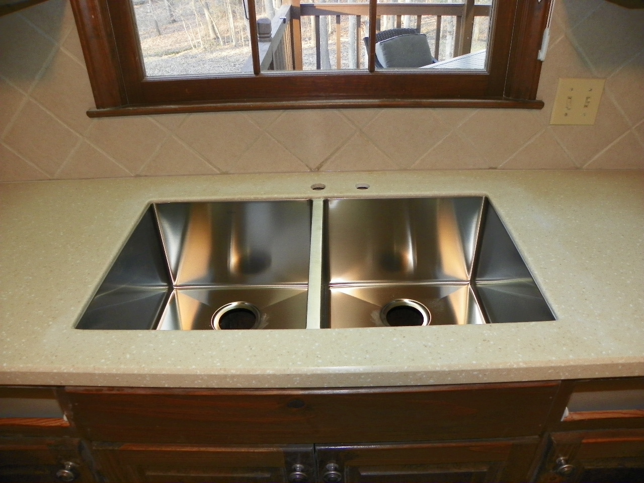 The Solid Surface Countertop Repair Blog Replacing a Corian 850 Sink With a Stainless Steel