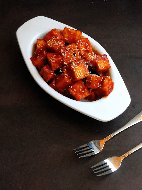 Vegan General Tso's Tofu