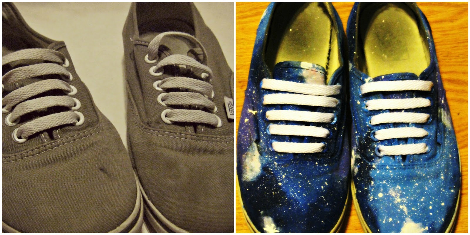 & Well, This Is Katie. : DIY - Galaxy Shoes!