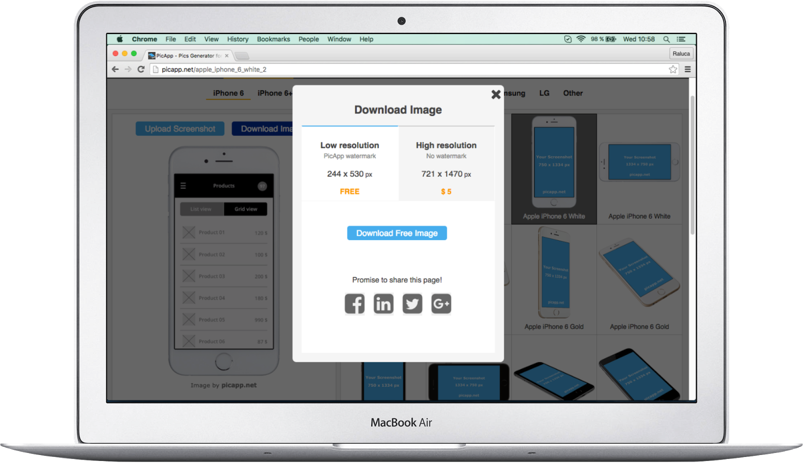 AppDemoStore Blog HOW TO Add a Frame to your App Screenshot with PicApp