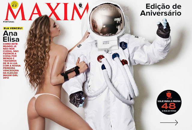 Fotos de Ana Elisa nua na Maxim de Fevereiro 2013