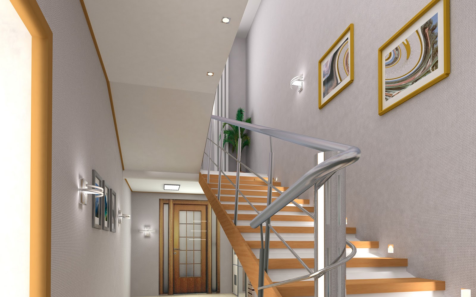 Stairs Grill Home Design | Home Sweet Decoration