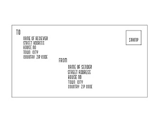 HOW TO WRITE AN ADDRESS ON AN ENVELOPE