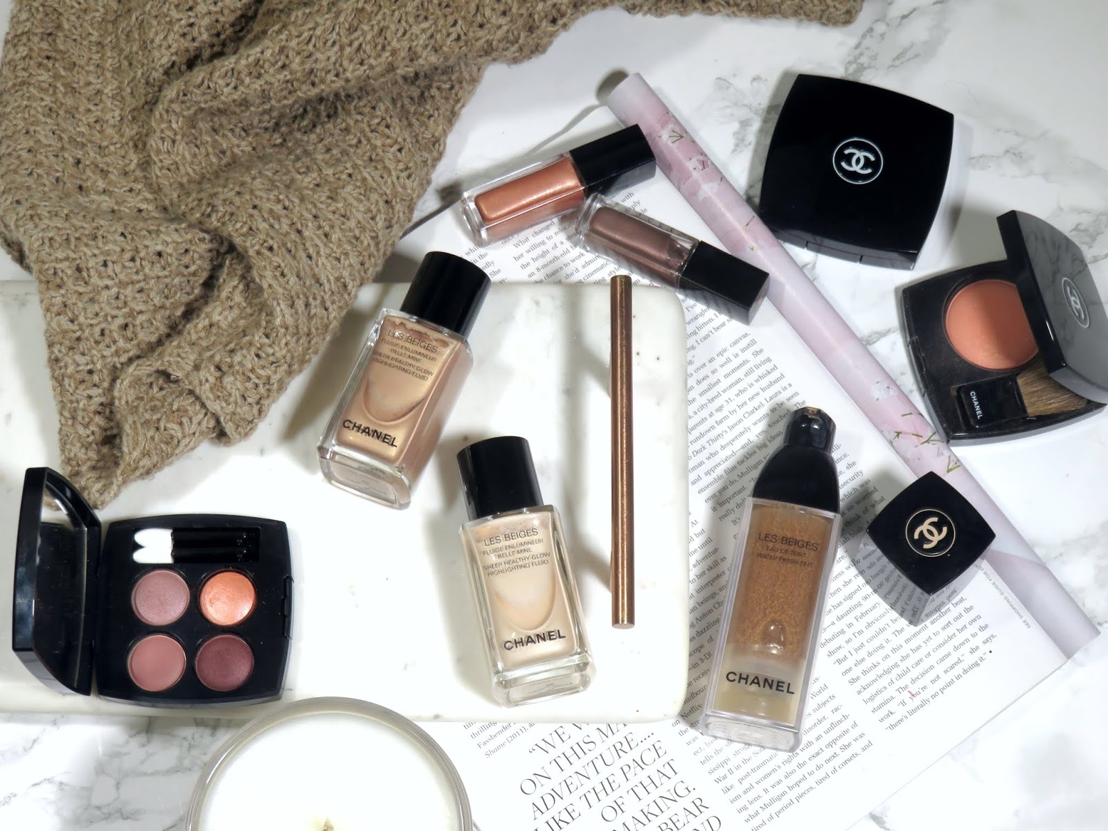 MY ENTIRE CHANEL HIGHLIGHTER COLLECTION 