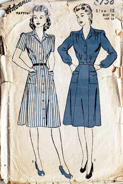 Spiksplinternieuw Hoe de mode kan veranderen: de jaren '40 XE-67