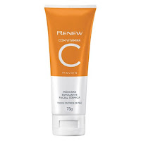 Máscara Esfoliante Facial Térmica com vitamina C Renew