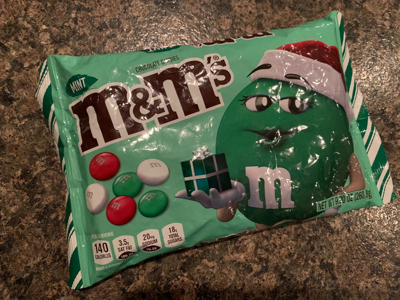 FOODSTUFF FINDS Mint M&Ms (USA) By Cinabar