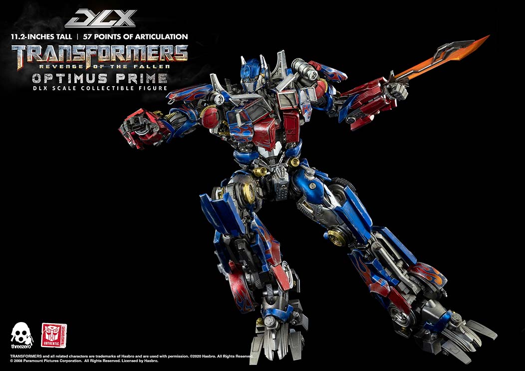 Transformers Revenge of the Fallen DLX Optimus Prime (threezero x
