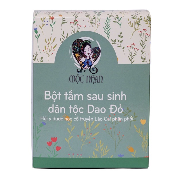 Bột tắm sau sinh dân tộc Dao Đỏ (hộp 10 túi)