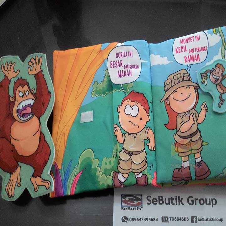 Buku Bantal Bayi - Lawan Kata - SEBUTIK EDUTOYS