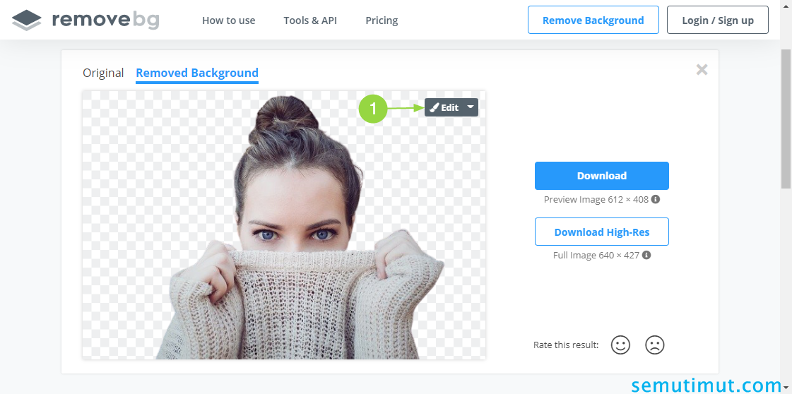 Cara Menghilangkan Background Foto Online Tanpa Aplikasi - SemutImut