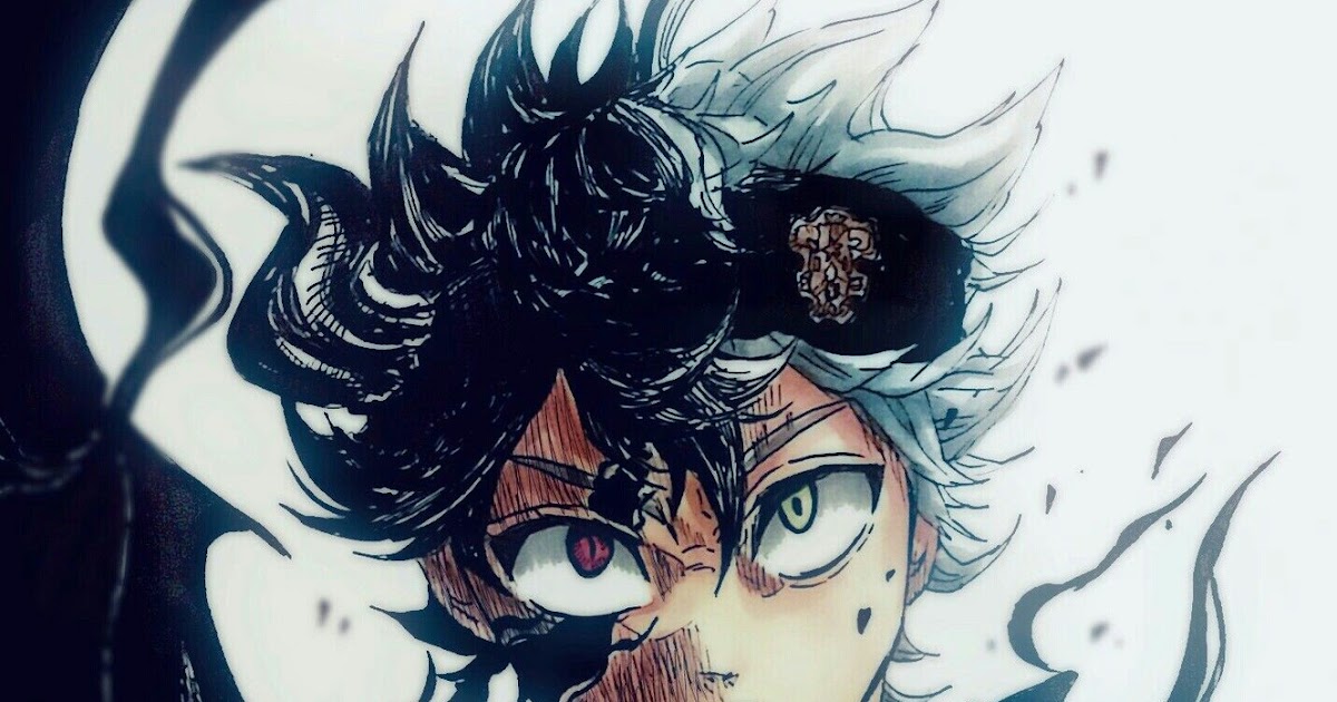 Черный клевер белый глаз. Куро черный Клевер