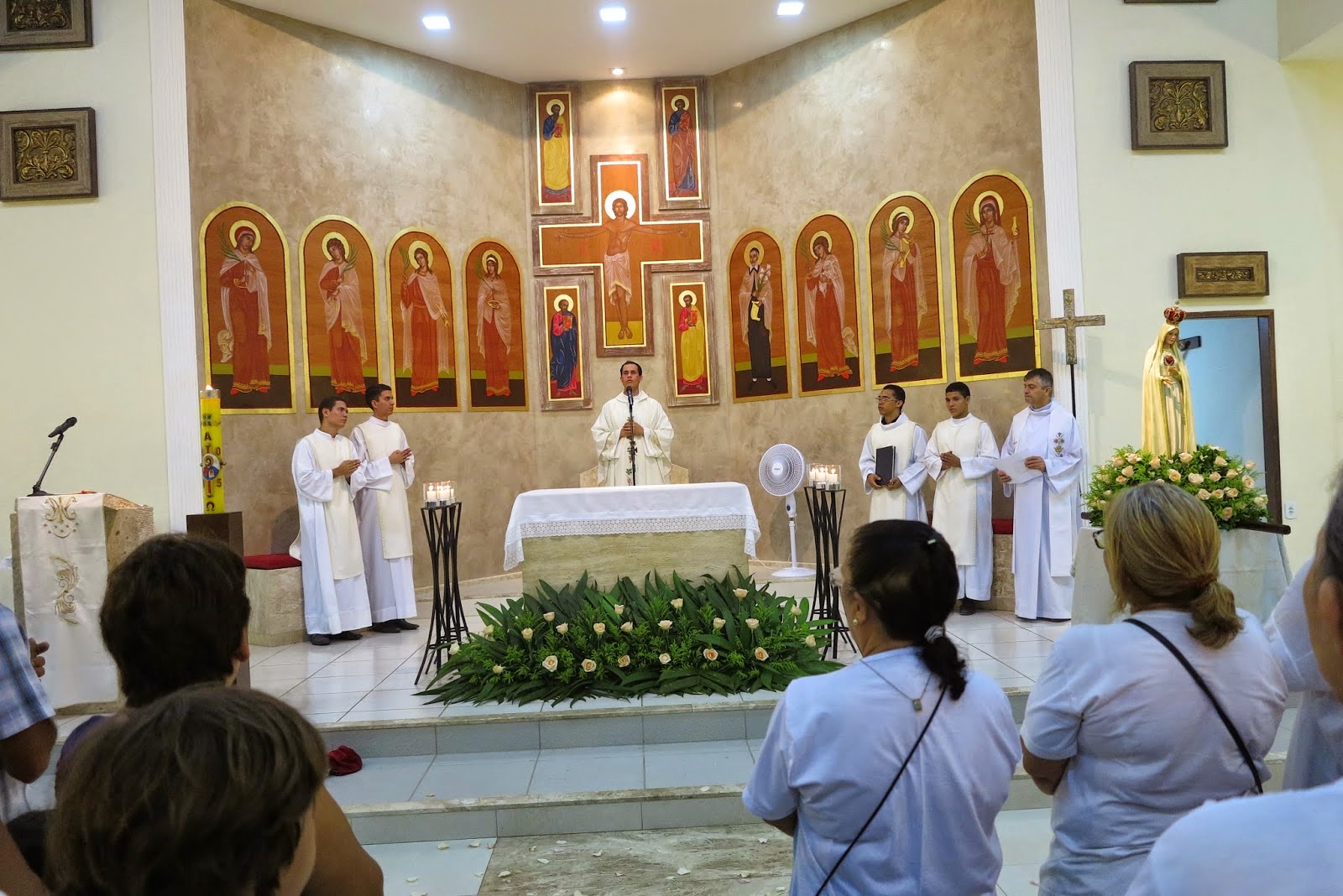 Cjm News Com Procissão E Missa Capela De Santa Luzia Homenageia Nossa Senhora