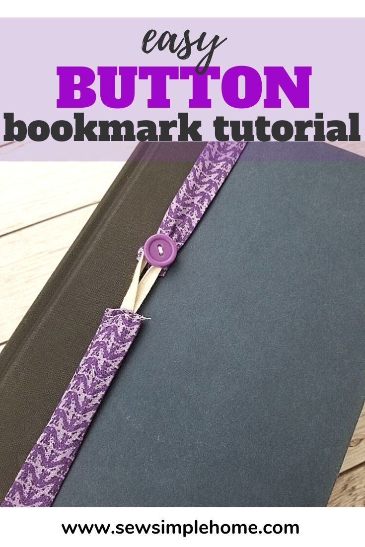 Quick Elastic Fabric Bookmark Sew Simple Home
