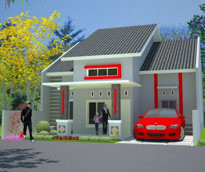 Desain rumah minimalis type 36 Rumah minimalis tampak depan