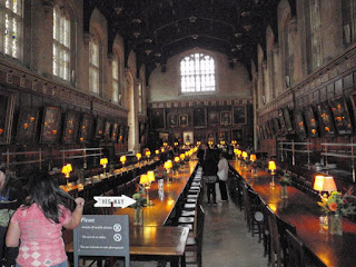 Inspiration room for the Great Hall at Hogwarts