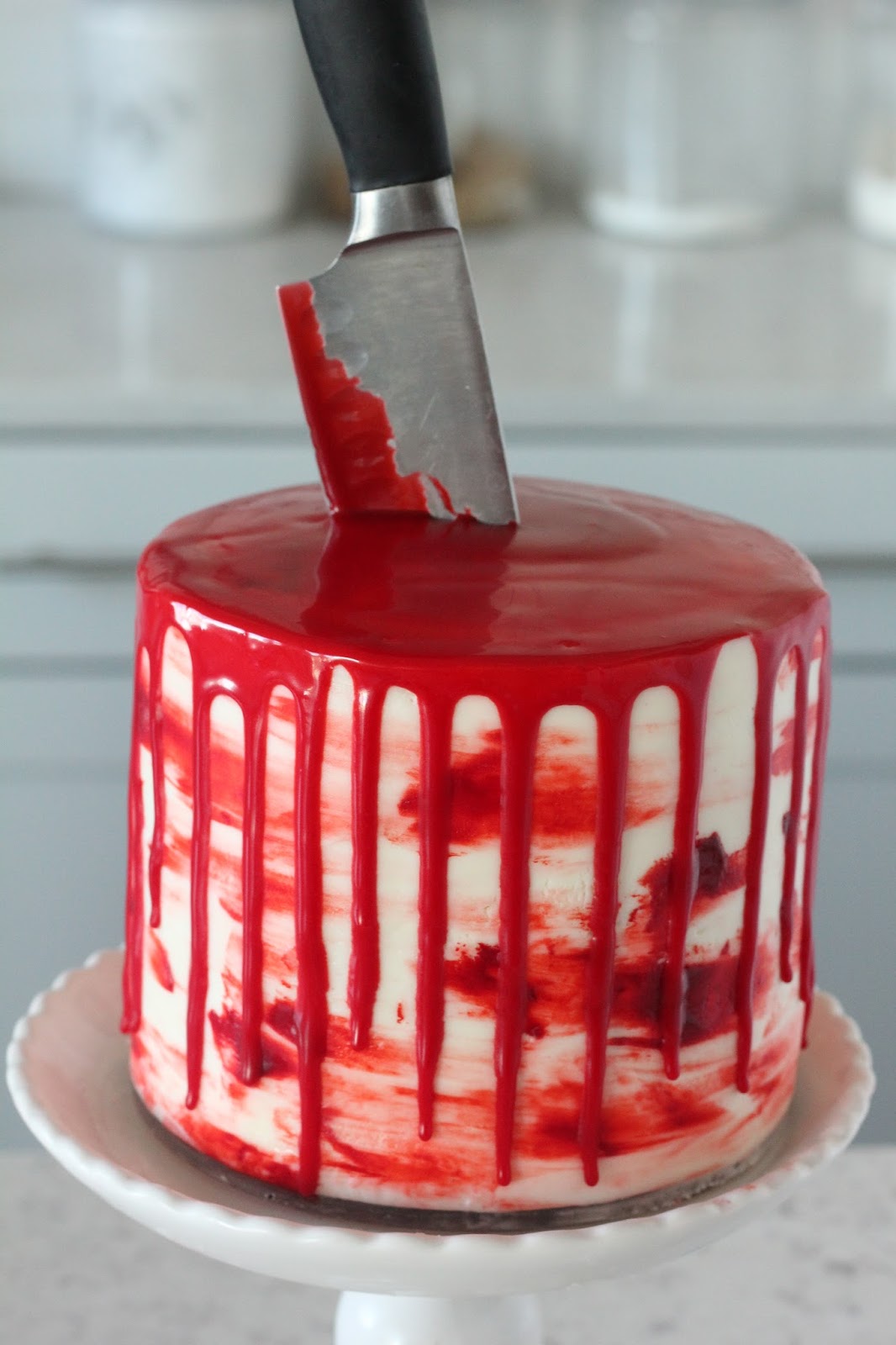 Red Velvet Cake with Almond Cream Cheese Frosting