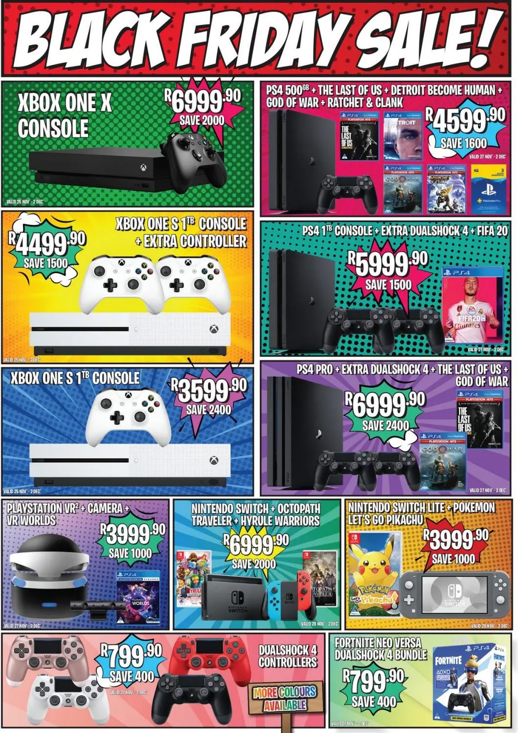 [Updated] BT Games 2019 Black Friday Sale include Console, Games, PC, PS4, Xbox One