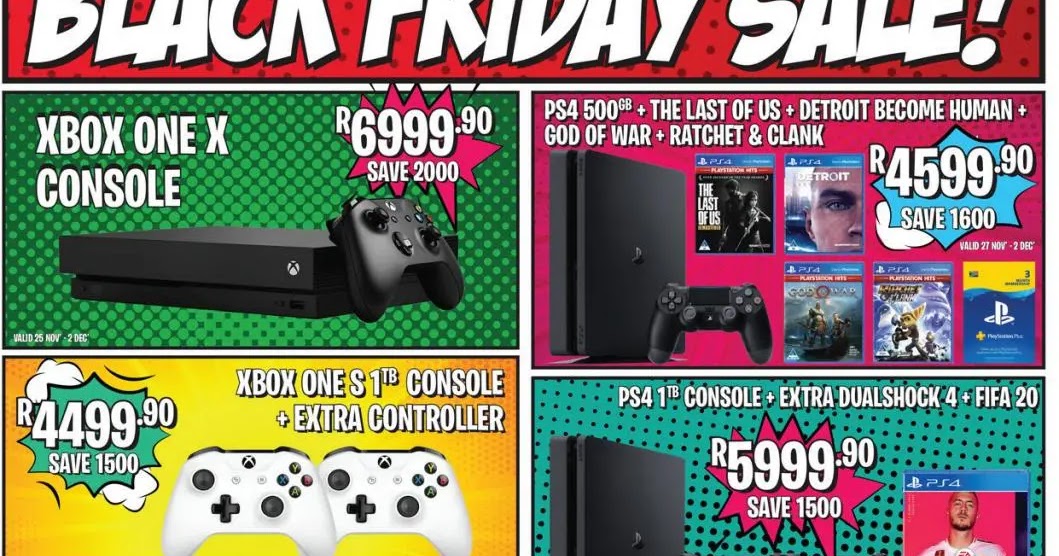 [Updated] BT Games 2019 Black Friday Sale include Console, Games, PC, PS4, Xbox One