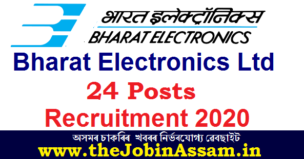 Bharat Electronics Limited Recruitment 2020