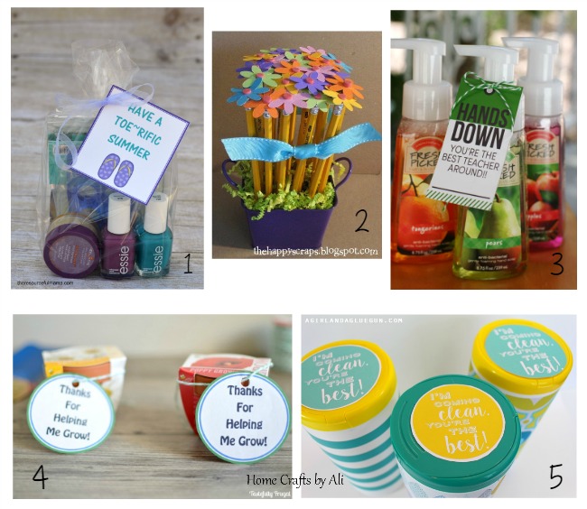 10 Quick and Easy Teacher Appreciation Gifts Home Crafts by Ali
