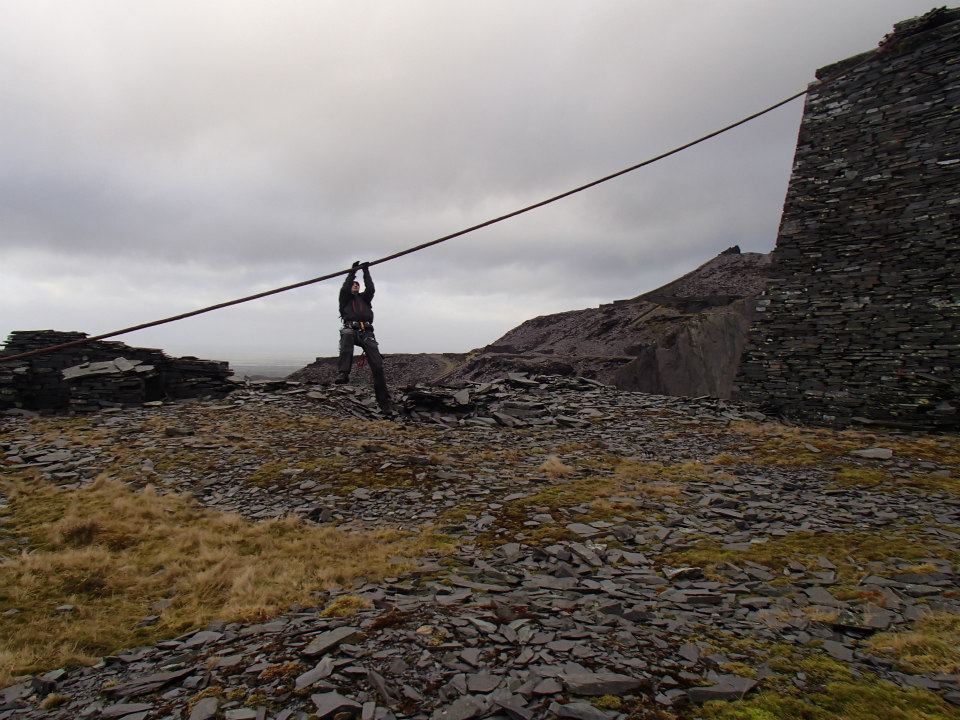Paddy's Adventures Snakes, Ladders and Tunnels, Dinorwic Slate Quarries