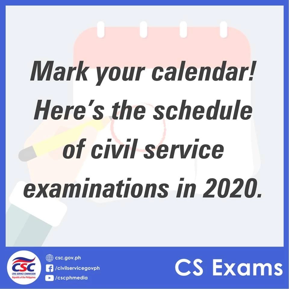 2020 CSC Civil Service Examinations